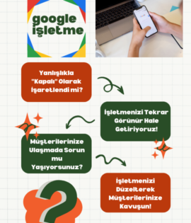 Google işletme kalıcı olarak kapalı hizmeti